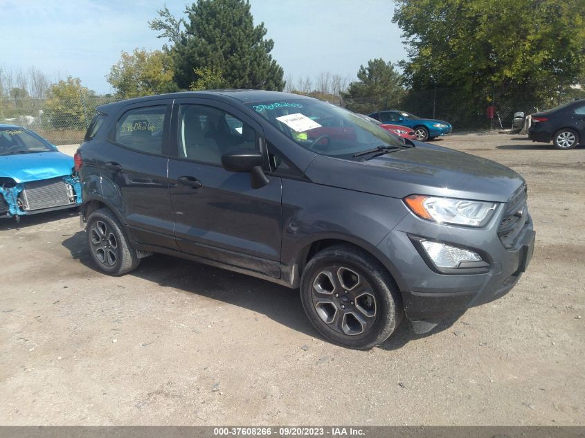 2018 FORD ECOSPORT S - MAJ3P1RE4JC226500
