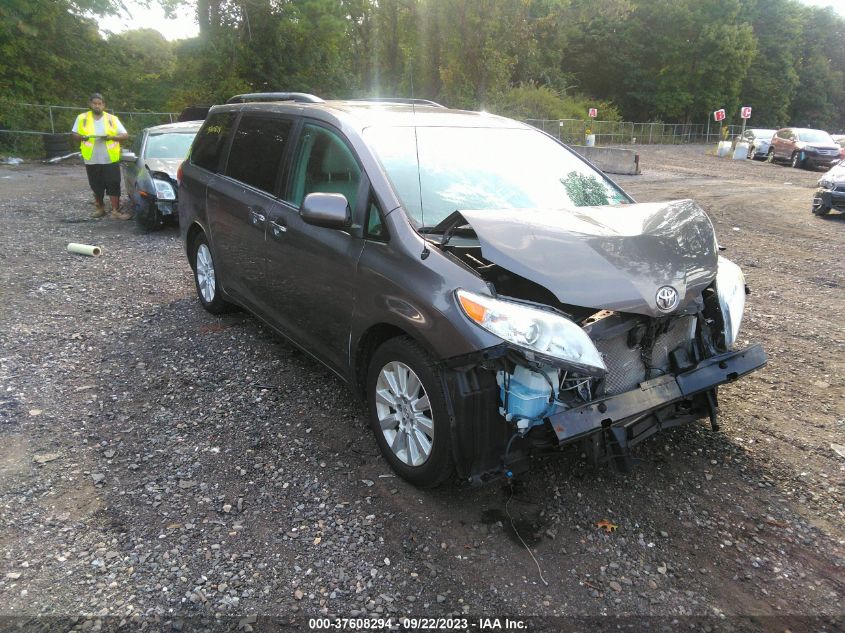 2014 TOYOTA SIENNA LTD/XLE - 5TDDK3DCXES085077