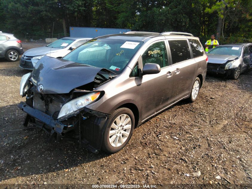 2014 TOYOTA SIENNA LTD/XLE - 5TDDK3DCXES085077