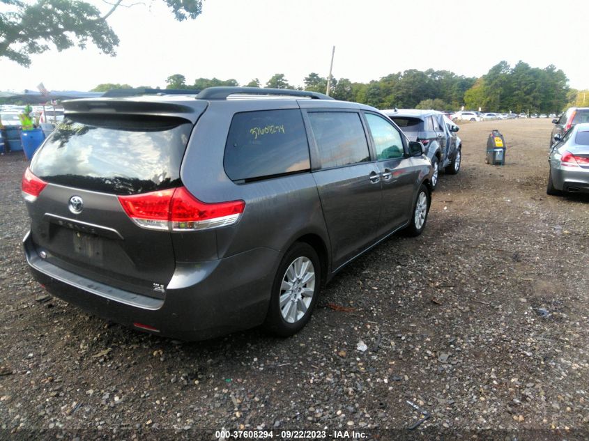 2014 TOYOTA SIENNA LTD/XLE - 5TDDK3DCXES085077