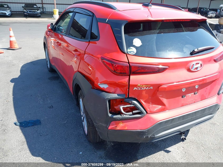 VIN KM8K2CAA6LU562585 2020 HYUNDAI KONA SEL