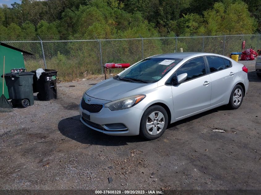 2015 KIA FORTE LX - KNAFK4A67F5428820