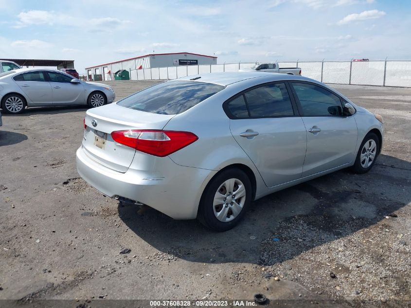 2015 KIA FORTE LX - KNAFK4A67F5428820