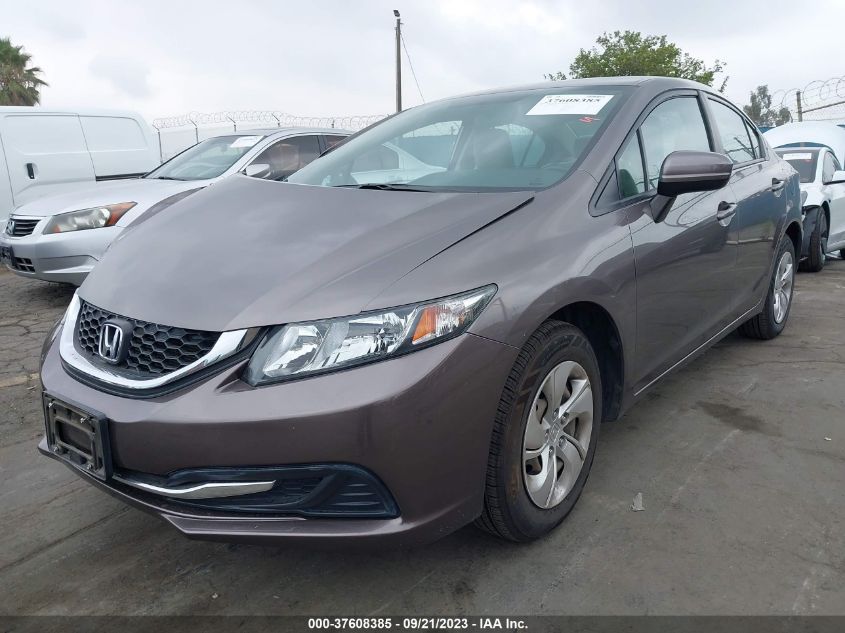 2015 HONDA CIVIC SEDAN LX - 19XFB2F50FE218216
