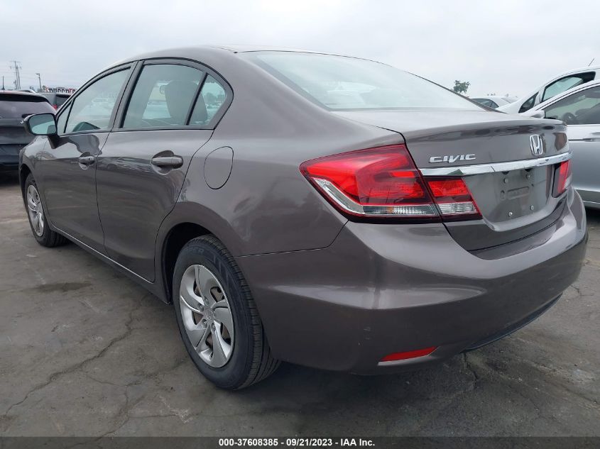 2015 HONDA CIVIC SEDAN LX - 19XFB2F50FE218216