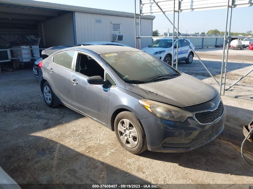 2016 KIA FORTE LX - KNAFK4A60G5445413