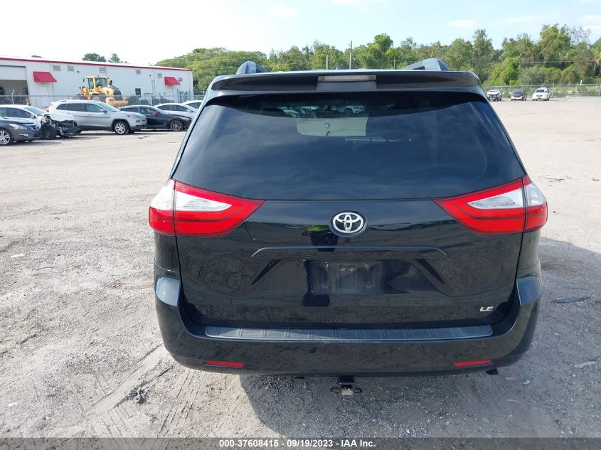 2015 TOYOTA SIENNA LE - 5TDKK3DC6FS571605