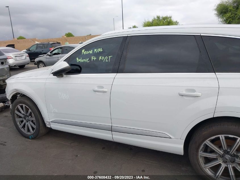 2017 AUDI Q7 PREMIUM PLUS - WA1LAAF7XHD053887
