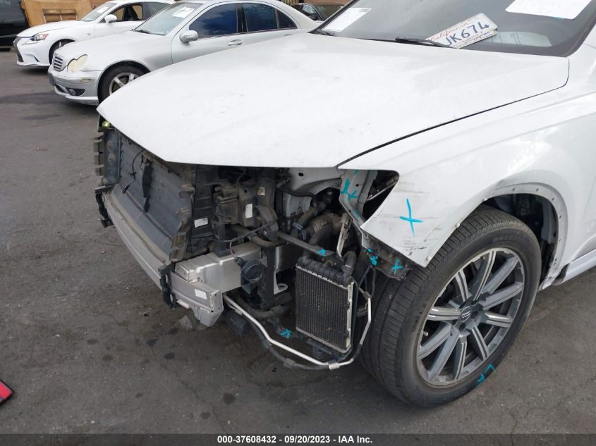 2017 AUDI Q7 PREMIUM PLUS - WA1LAAF7XHD053887