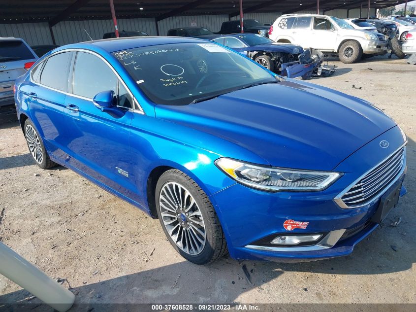 3FA6P0SUXHR129824 FORD FUSION ENERGI TITANIUM/PLATINUM 2017