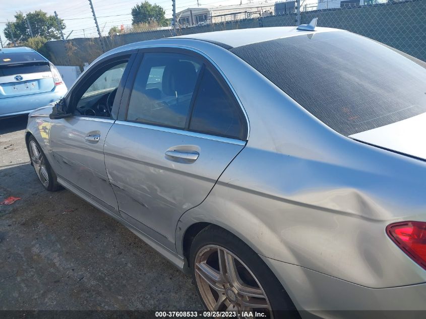 2014 MERCEDES-BENZ C-CLASS C 250 - WDDGF4HB0EA959531