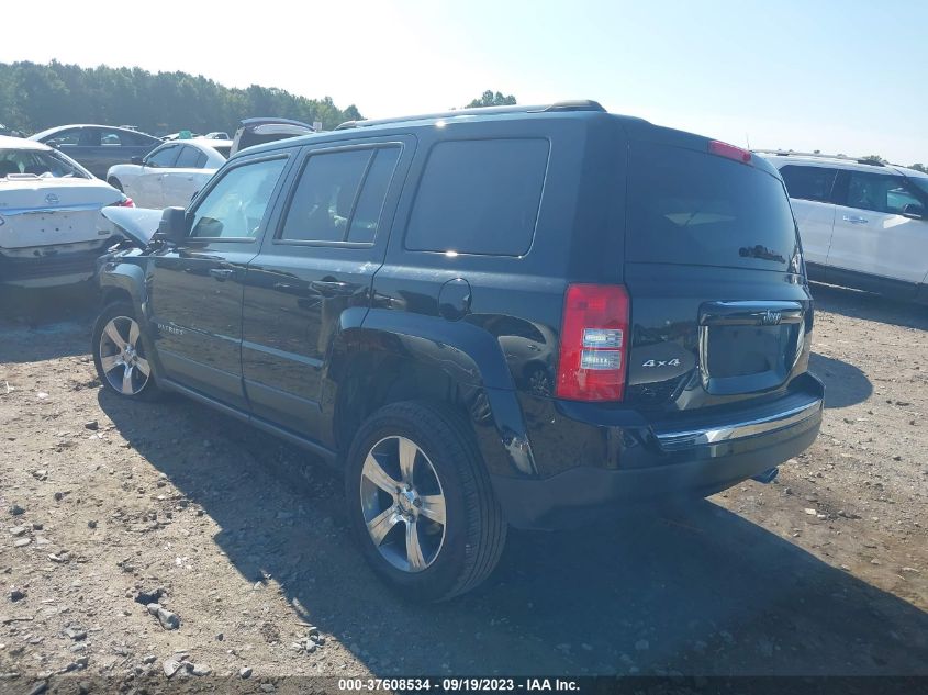 2016 JEEP PATRIOT LATITUDE - 1C4NJRFB3GD708293