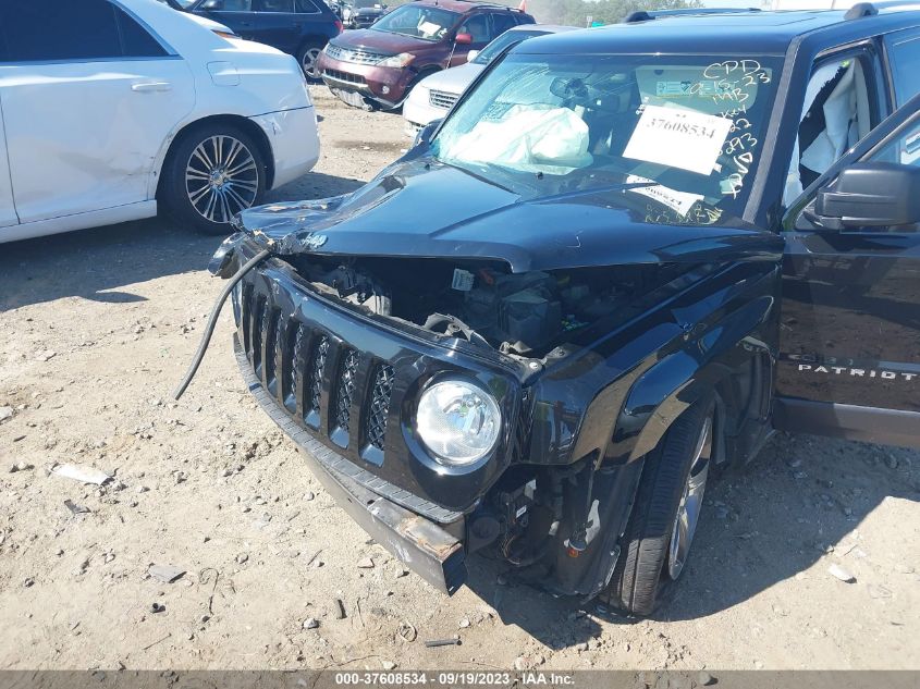2016 JEEP PATRIOT LATITUDE - 1C4NJRFB3GD708293