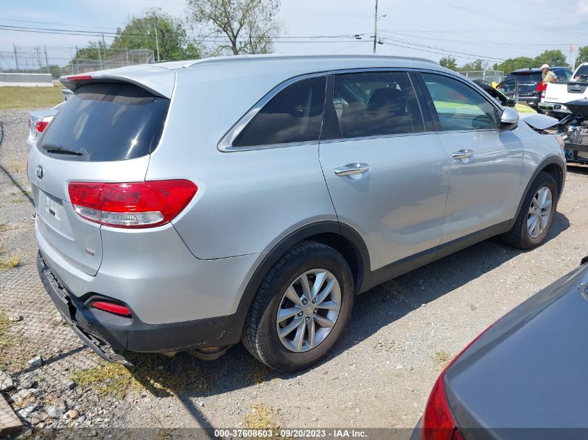 2016 KIA SORENTO LX - 5XYPG4A30GG158806