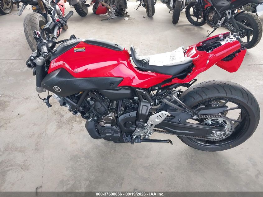 2017 YAMAHA FZ07A JYARM20E9HA001006
