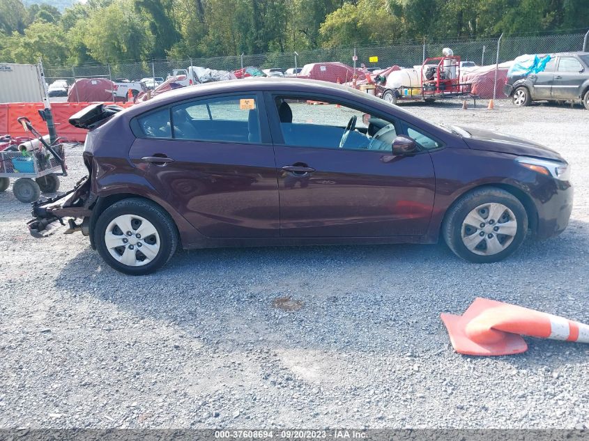 2017 KIA FORTE LX - 3KPFL4A71HE158581