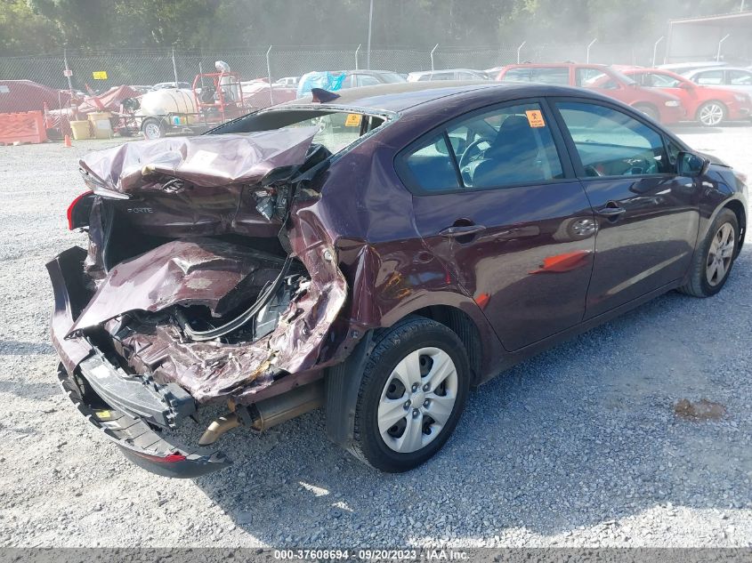 2017 KIA FORTE LX - 3KPFL4A71HE158581