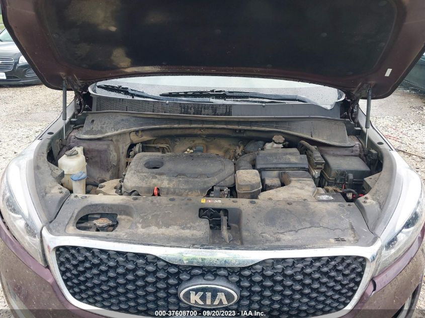 2016 KIA SORENTO LX - 5XYPGDA31GG146101