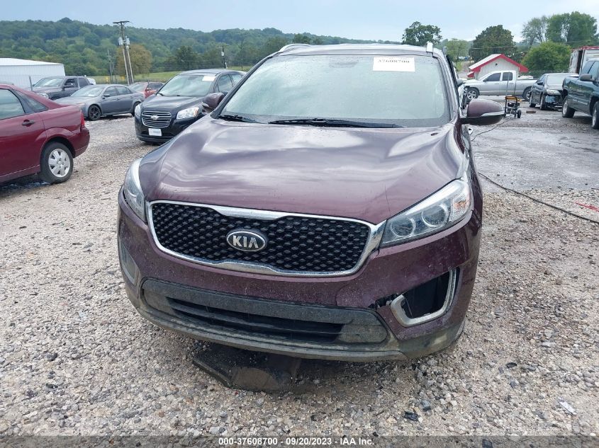 2016 KIA SORENTO LX - 5XYPGDA31GG146101