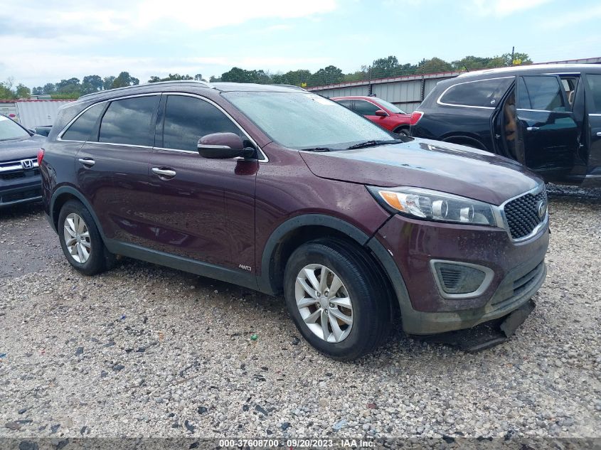 2016 KIA SORENTO LX - 5XYPGDA31GG146101