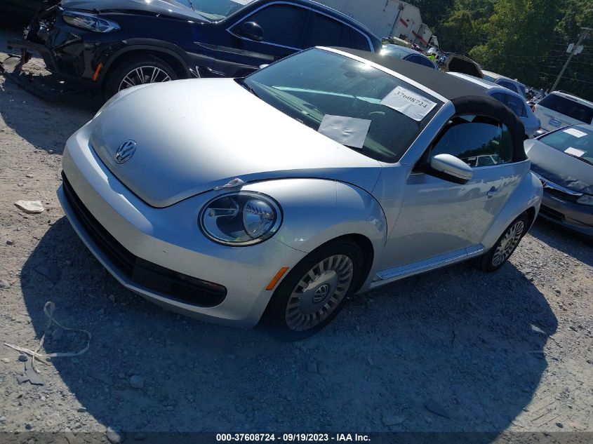 2016 VOLKSWAGEN BEETLE CONVERTIBLE 1.8T SE 3VW517AT3GM803880
