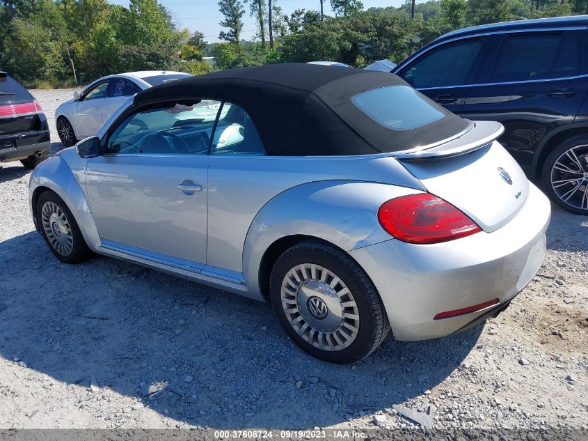 2016 VOLKSWAGEN BEETLE CONVERTIBLE 1.8T SE 3VW517AT3GM803880
