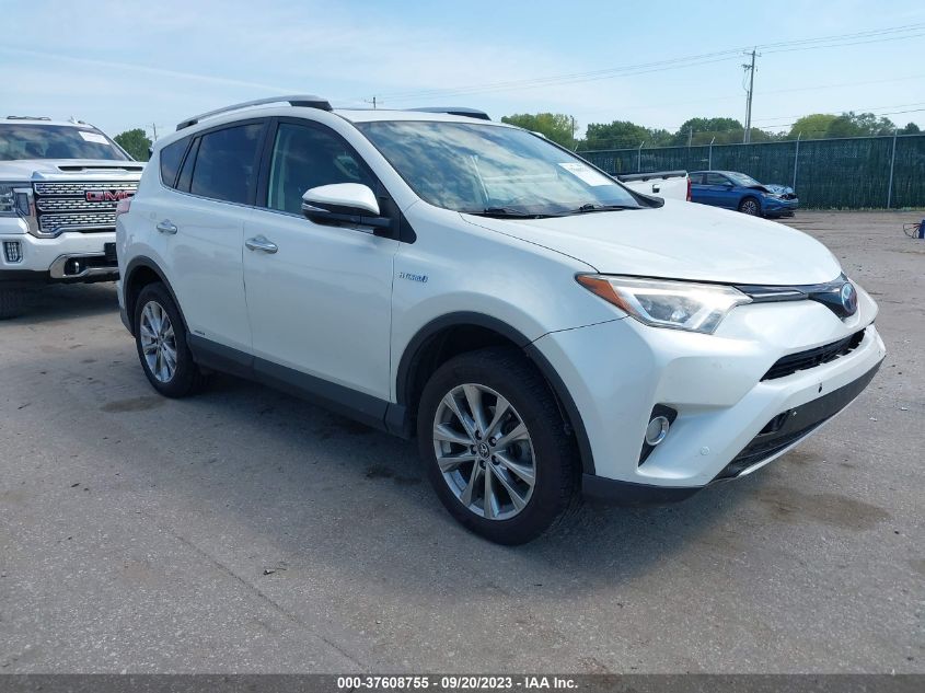 2016 TOYOTA RAV4 HYBRID LIMITED - JTMDJREV1GD059312
