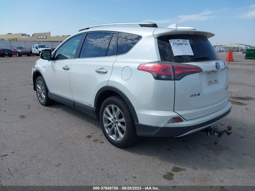 2016 TOYOTA RAV4 HYBRID LIMITED - JTMDJREV1GD059312