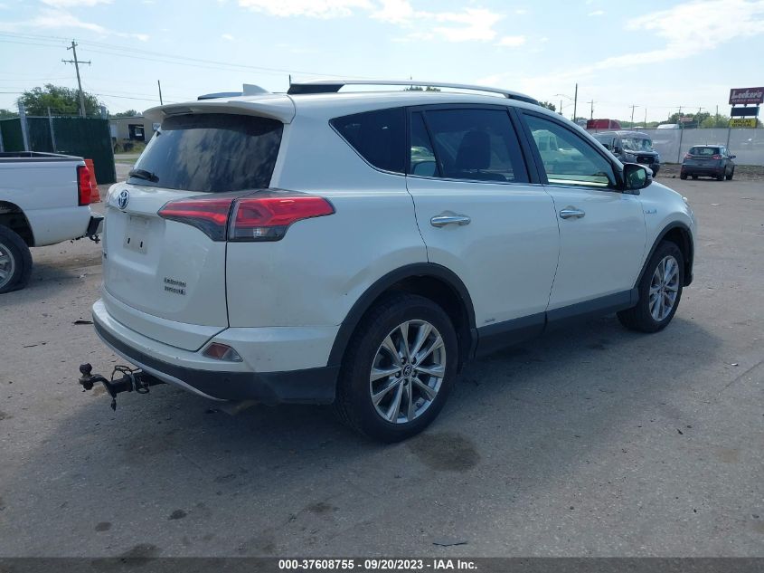 2016 TOYOTA RAV4 HYBRID LIMITED - JTMDJREV1GD059312