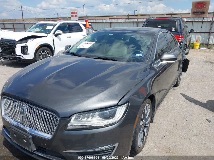 2019 LINCOLN MKZ HYBRID RESERVE II 3LN6L5MU2KR628684