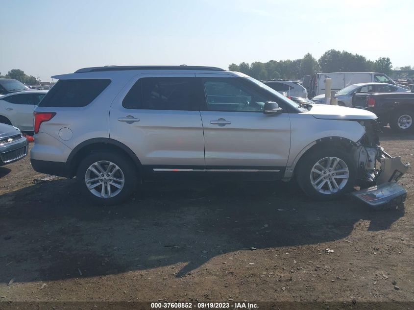 2017 FORD EXPLORER XLT - 1FM5K7D81HGD16126