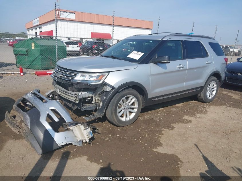 2017 FORD EXPLORER XLT - 1FM5K7D81HGD16126