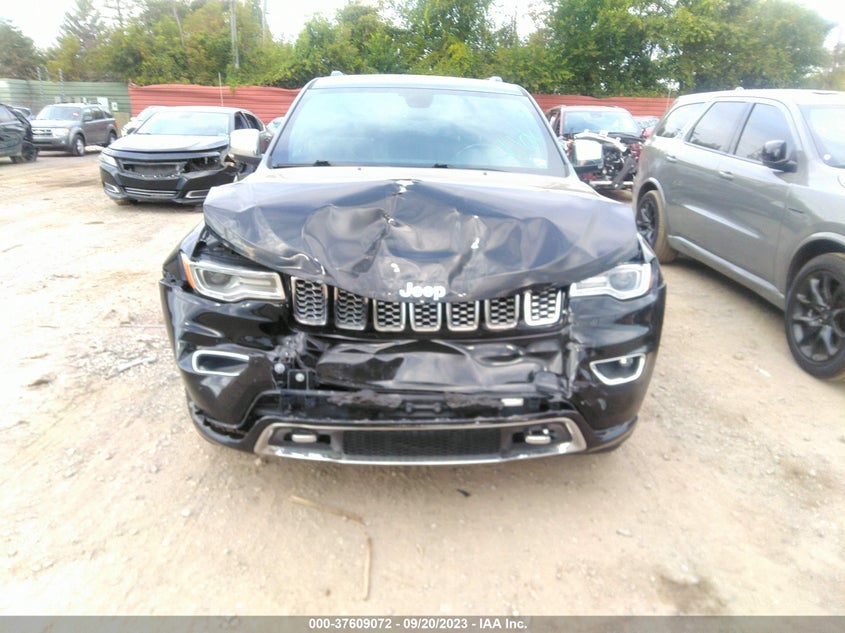 VIN 1C4RJFCG0KC818667 2019 JEEP GRAND CHEROKEE OVERLAND