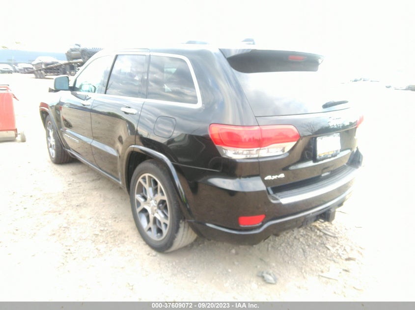 VIN 1C4RJFCG0KC818667 2019 JEEP GRAND CHEROKEE OVERLAND