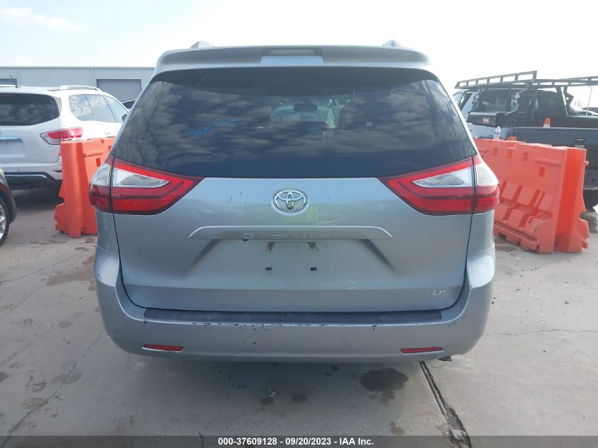 2017 TOYOTA SIENNA LE - 5TDKZ3DC7HS788255