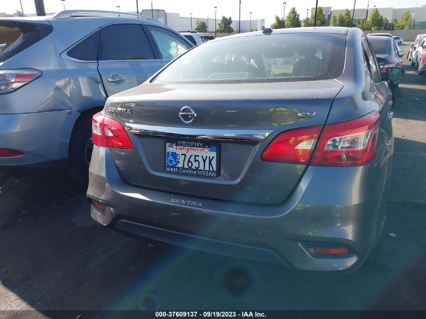 2019 NISSAN SENTRA SV - 3N1AB7APXKL604750