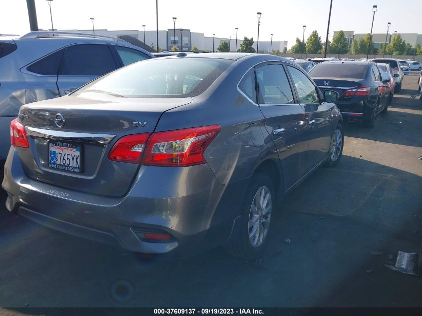 2019 NISSAN SENTRA SV - 3N1AB7APXKL604750