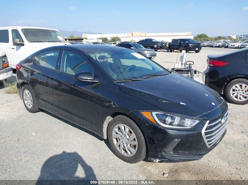 2017 HYUNDAI ELANTRA SE - 5NPD74LF9HH138008