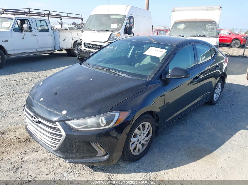 2017 HYUNDAI ELANTRA SE - 5NPD74LF9HH138008