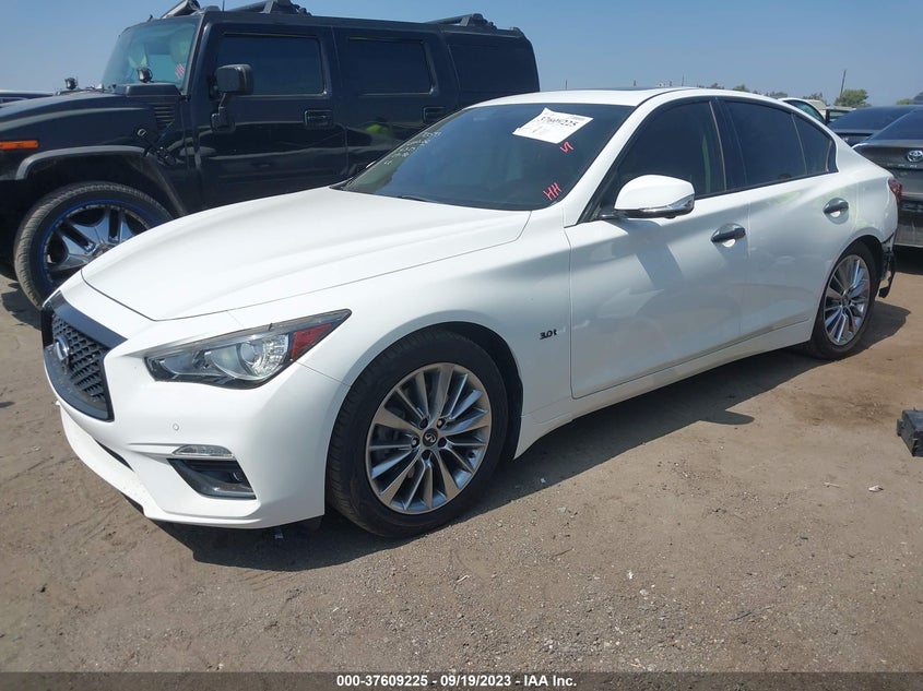VIN JN1EV7AP9JM366807 2018 INFINITI Q50 3.0T LUXE