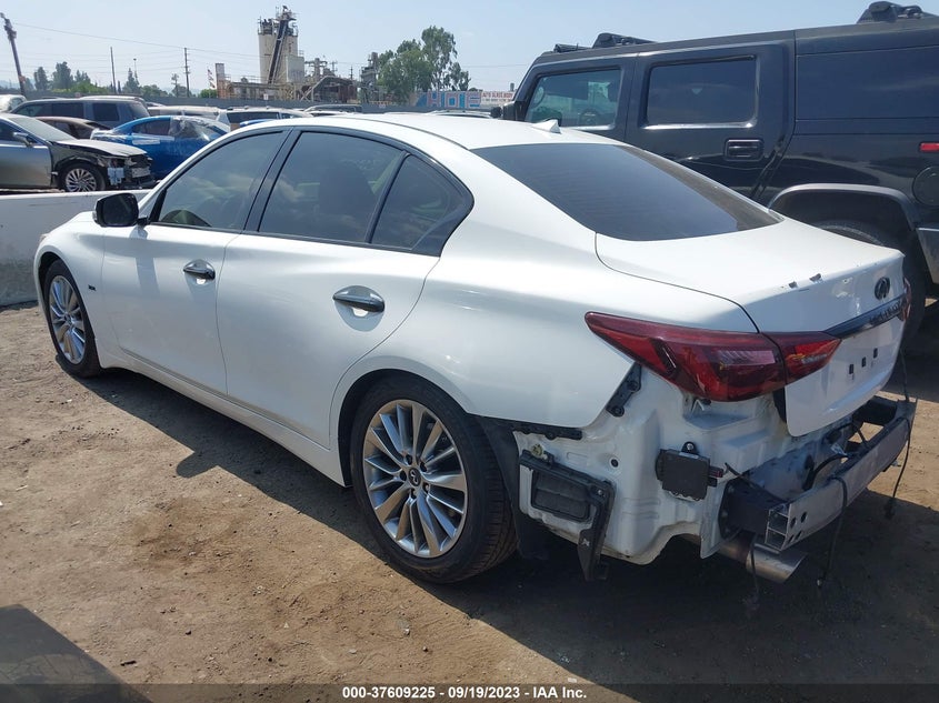 VIN JN1EV7AP9JM366807 2018 INFINITI Q50 3.0T LUXE