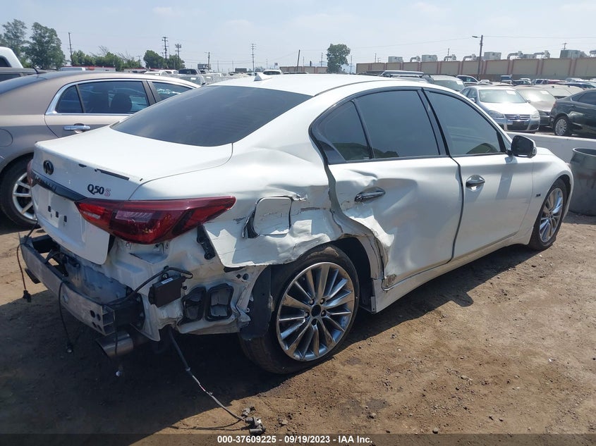 VIN JN1EV7AP9JM366807 2018 INFINITI Q50 3.0T LUXE