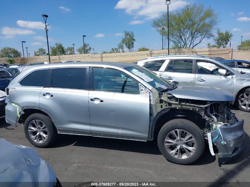 2015 TOYOTA HIGHLANDER LE - 5TDZKRFH2FS102179
