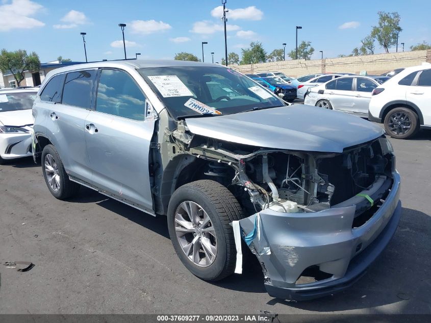 2015 TOYOTA HIGHLANDER LE - 5TDZKRFH2FS102179