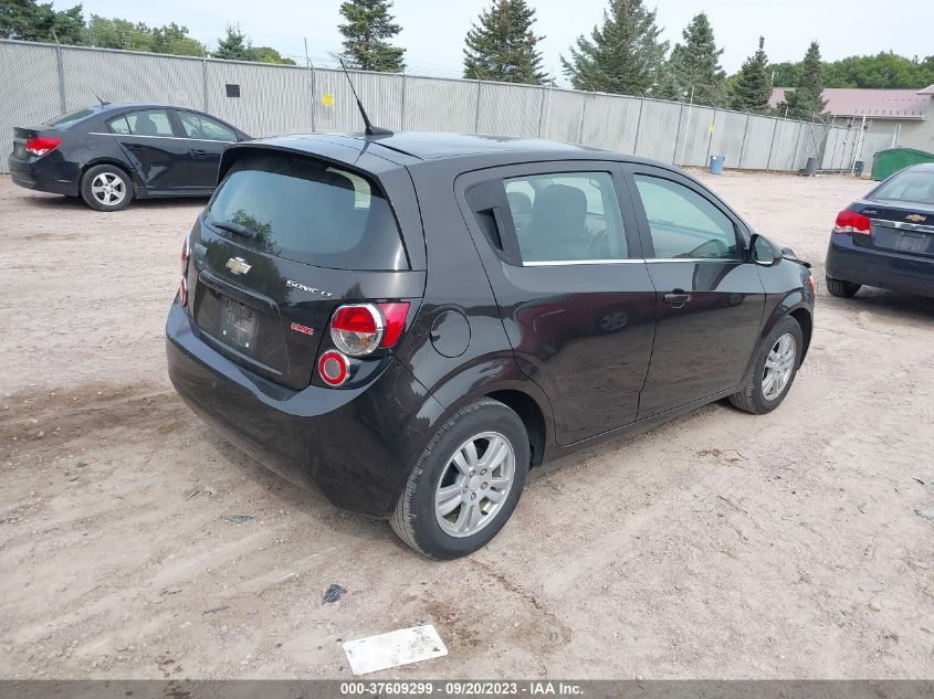 2014 CHEVROLET SONIC LT - 1G1JD6SBXE4162513