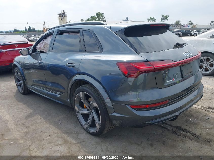 2022 AUDI E-TRON S PRESTIGE WA1VCBGE9NB035233