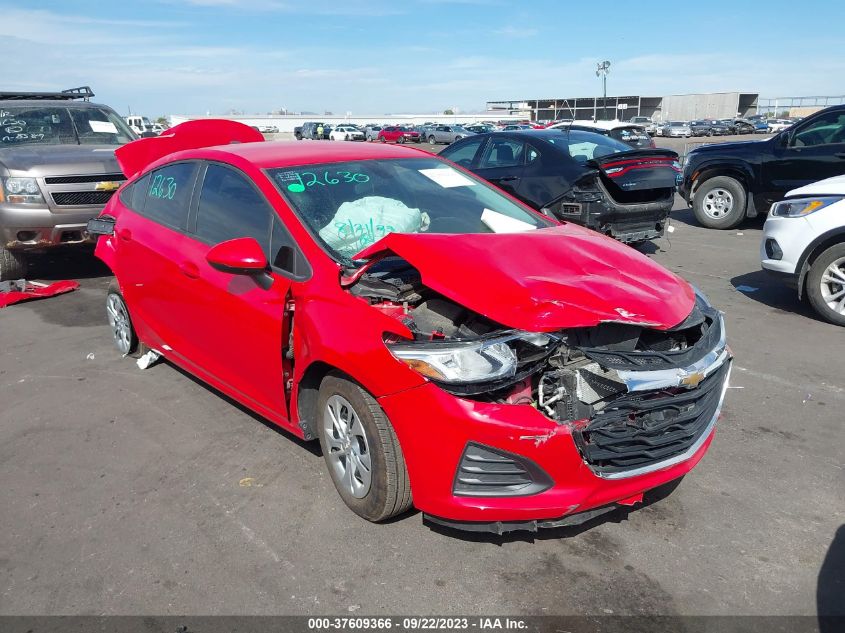 2019 CHEVROLET CRUZE LS - 1G1BC5SM2K7142236