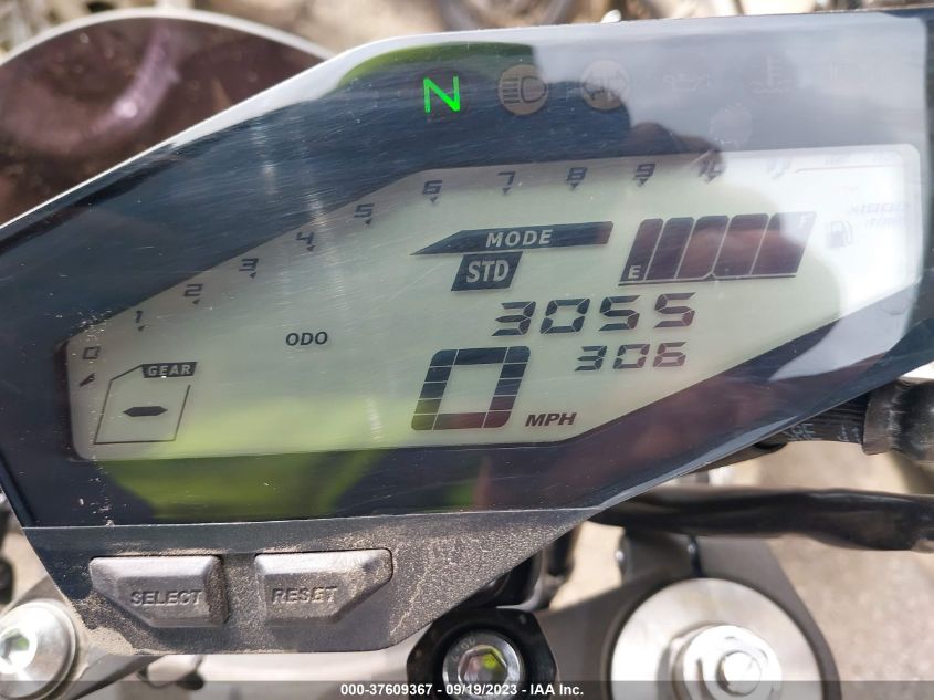 2016 YAMAHA FZ09 JYARN33E4GA008569