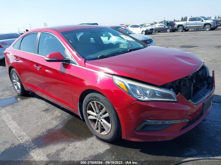 2015 HYUNDAI SONATA 1.6T ECO - 5NPE24AAXFH198175