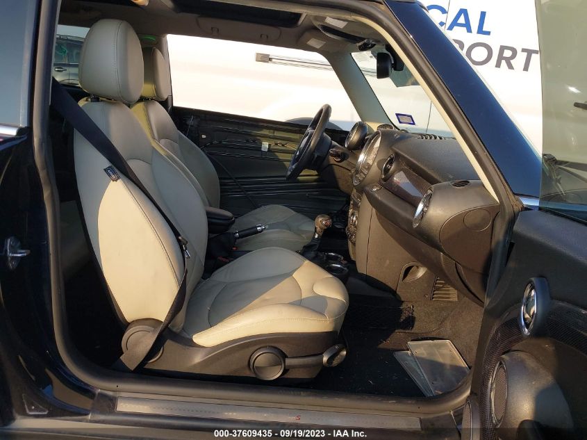 2013 MINI COOPER HARDTOP S WMWSV3C56DT394429